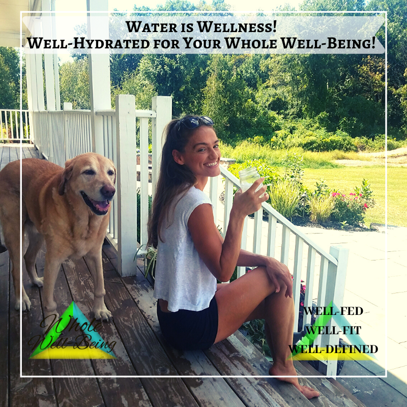 WELL-BEING Water is Wellness! Stay Well-Hydrated with Water & Creative Hydration Stations!