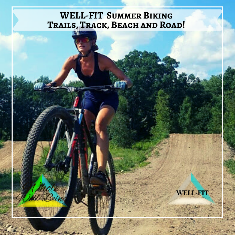 WELL-FIT Summer Biking – Trails, Track, Beach and Road!