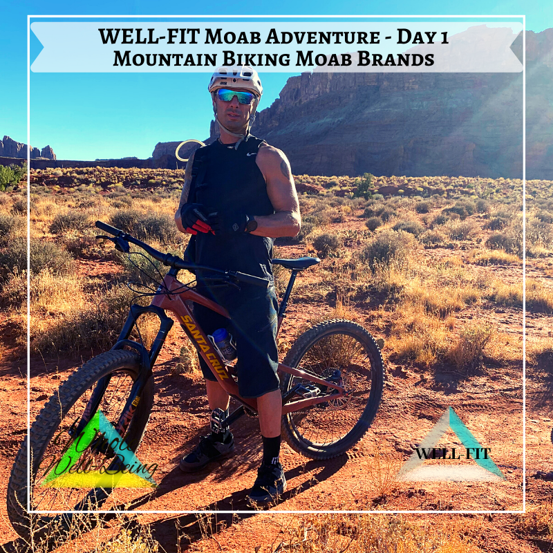 WELL-FIT Moab Adventure – Day 1 Mountain Biking Moab Brands