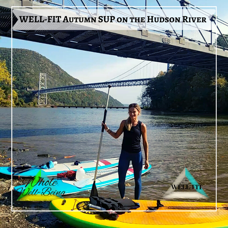 WELL-FIT Autumn SUP on the Hudson River